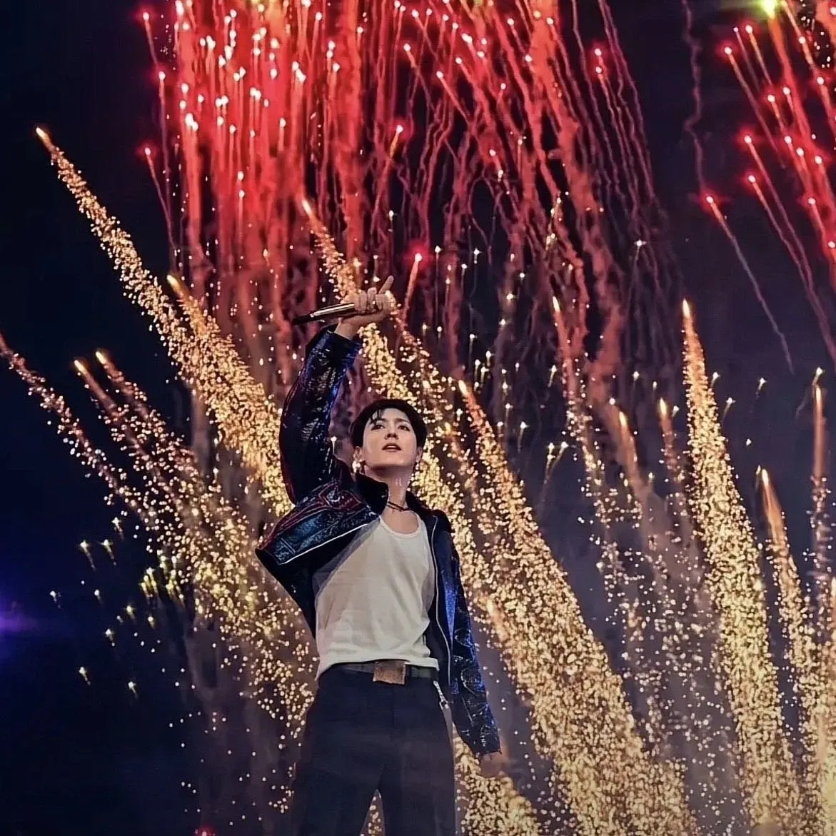 A moment captured by BTS's fan