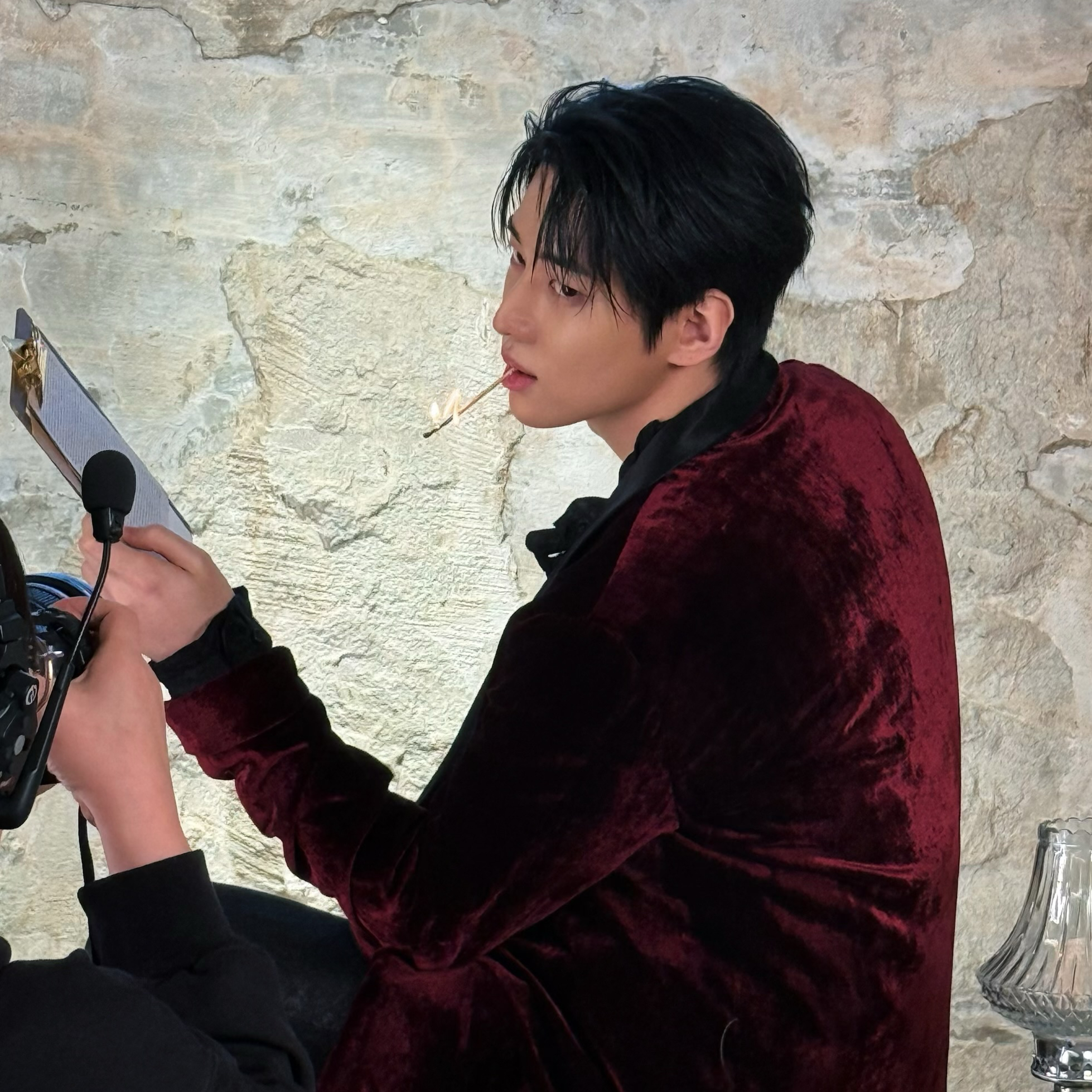 A moment captured by Jaechan (DKZ)'s fan