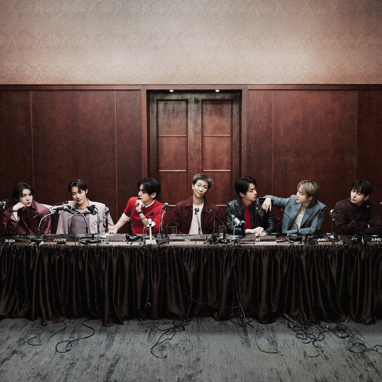 방탄소년단의 비하인드 컷