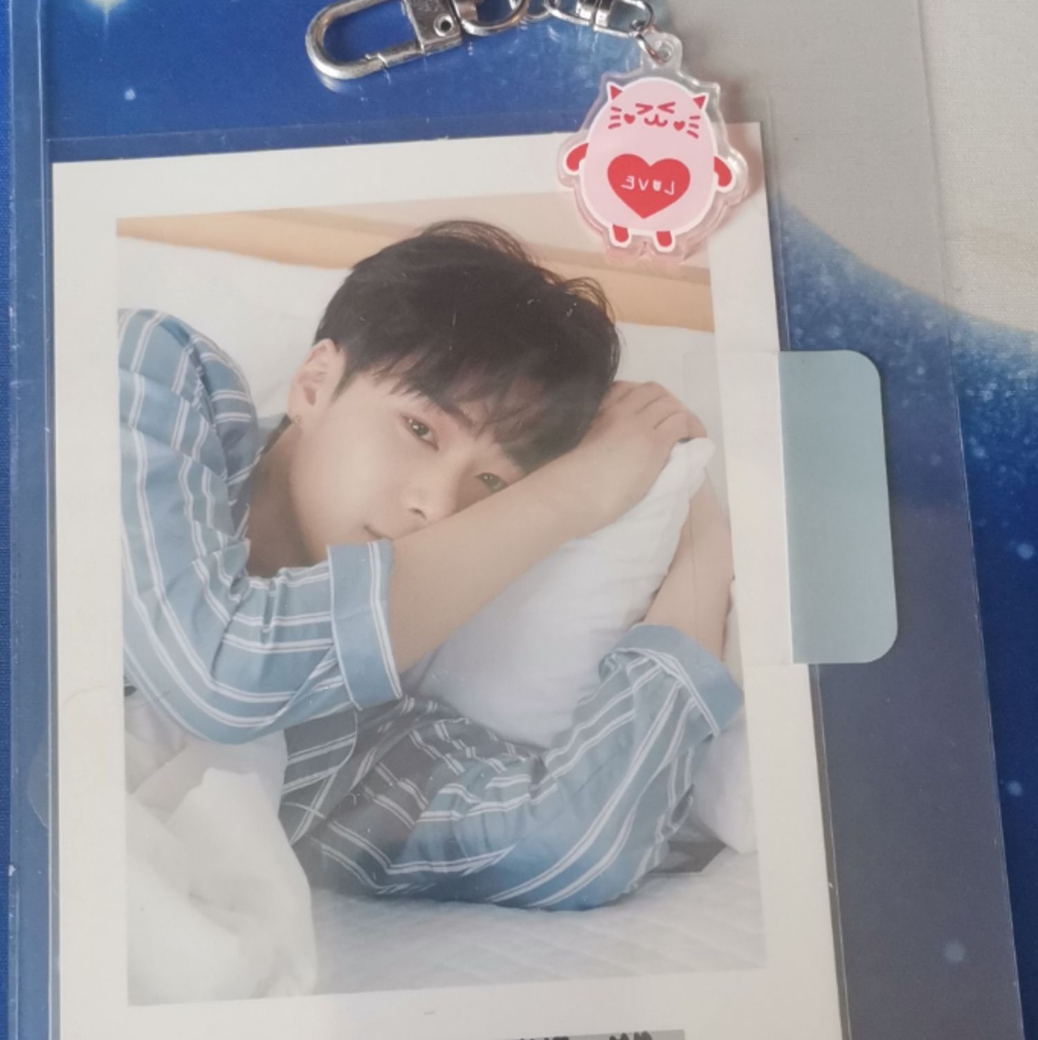 Recent activity shot of Moonbin (ASTRO)