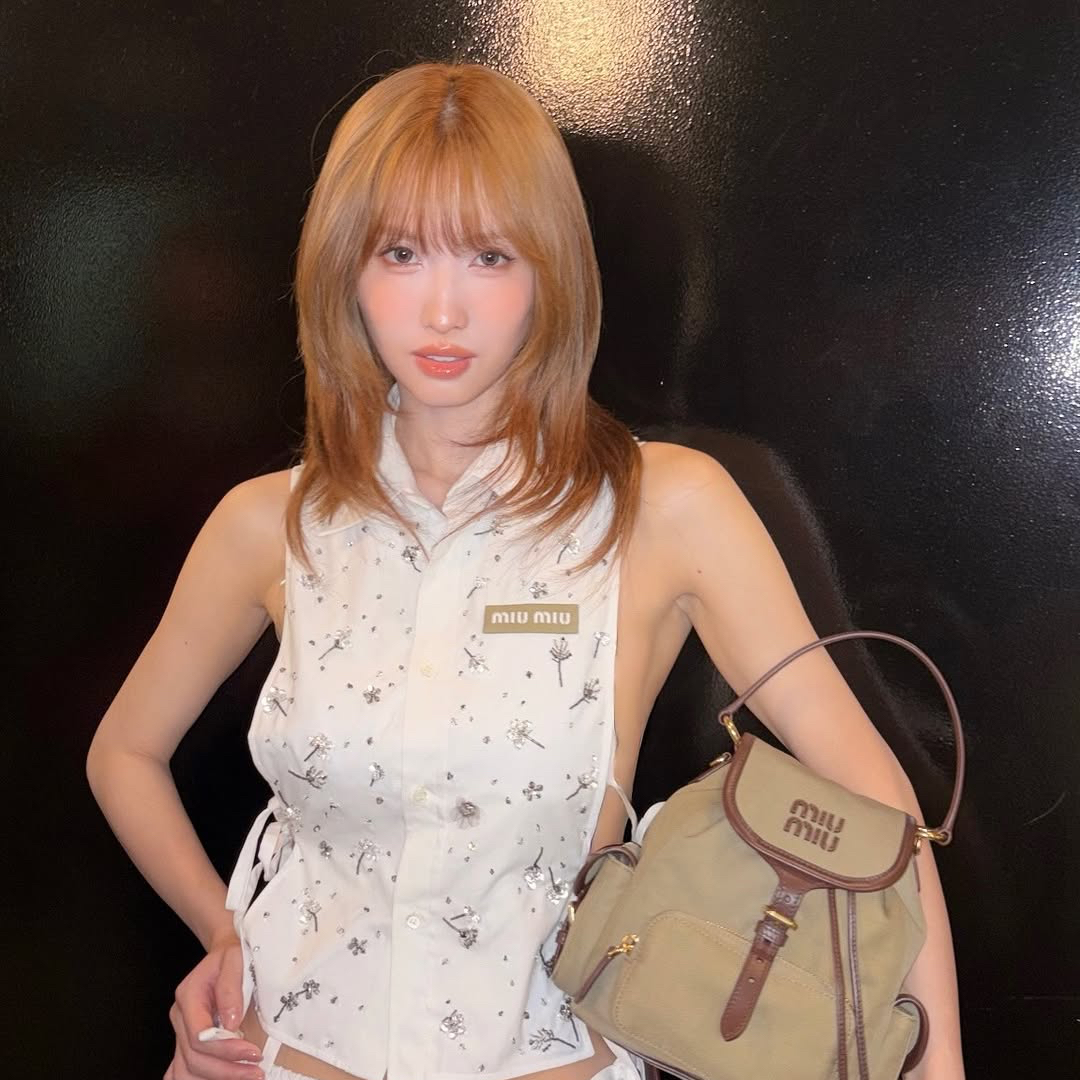 A moment captured by Momo (TWICE)'s fan