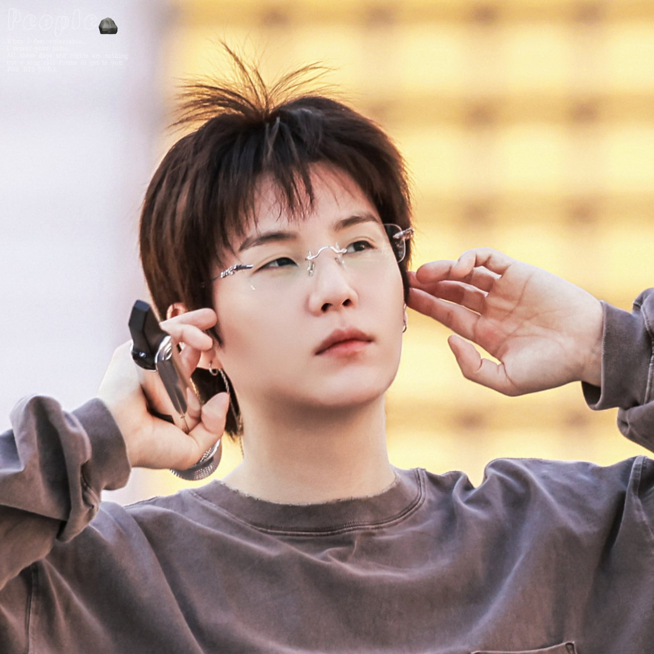 Momen yang diabadikan oleh penggemar SUGA (BTS)