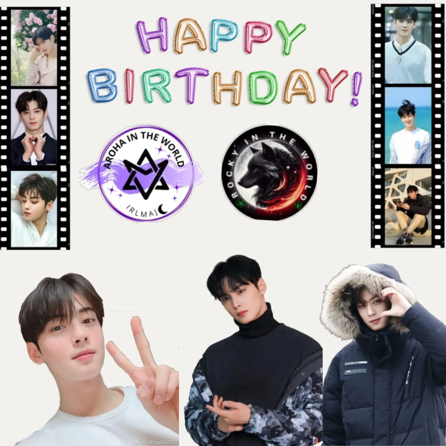 A moment captured by Eunwoo (ASTRO)'s fan