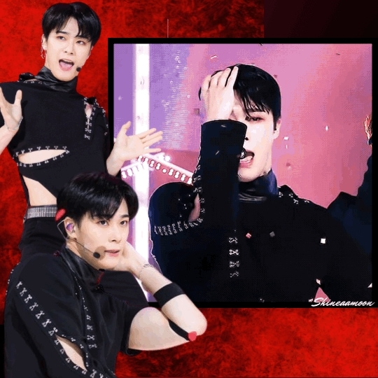 A moment captured by Moonbin (ASTRO)'s fan