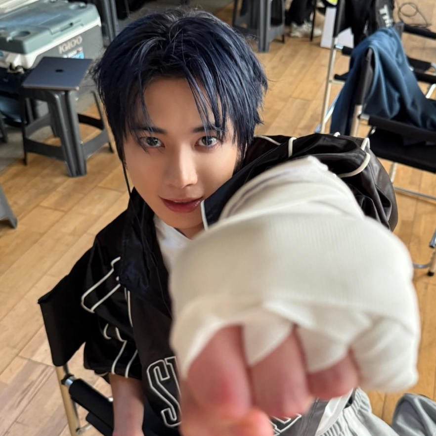 太顯 (TOMORROW X TOGETHER)粉絲拍下的瞬間