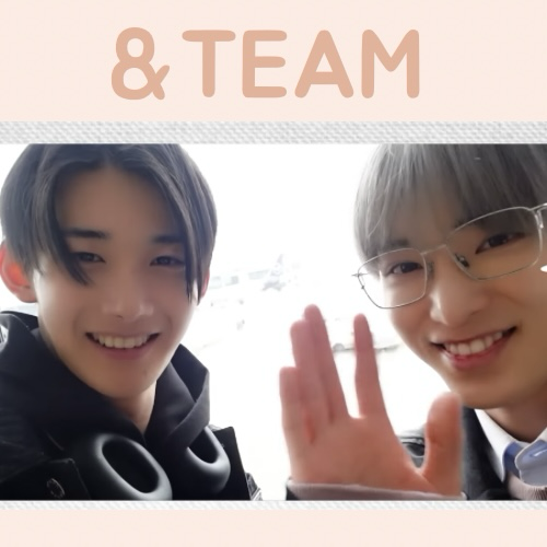 Behind-the-scenes cut of Jo (&TEAM)