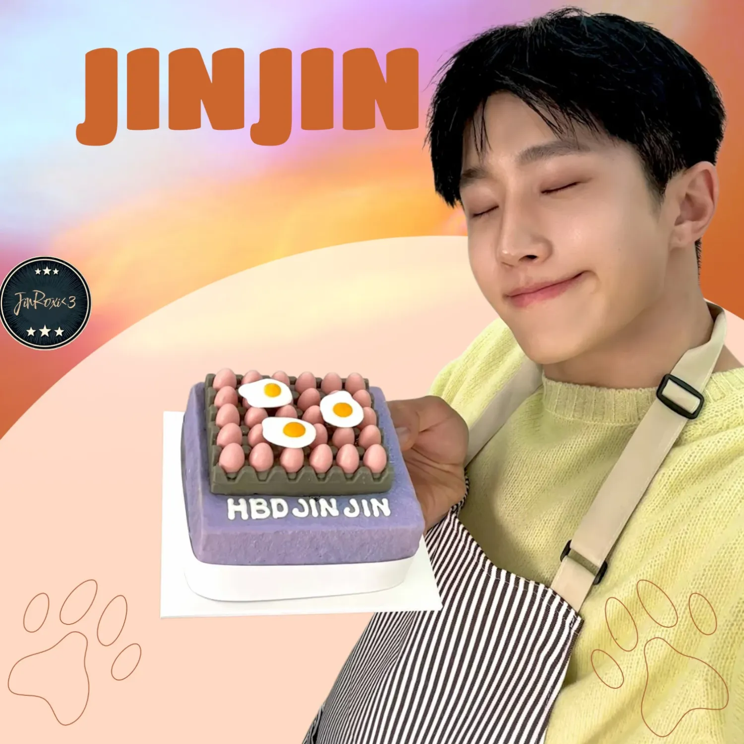 A moment captured by Jinjin (ASTRO)'s fan