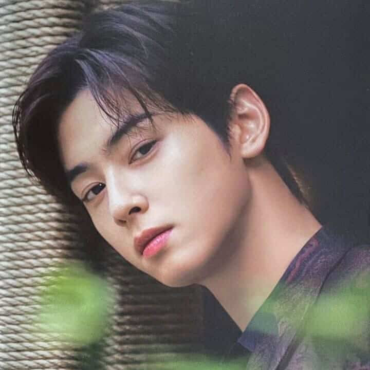 Recent activity shot of Eunwoo (ASTRO)