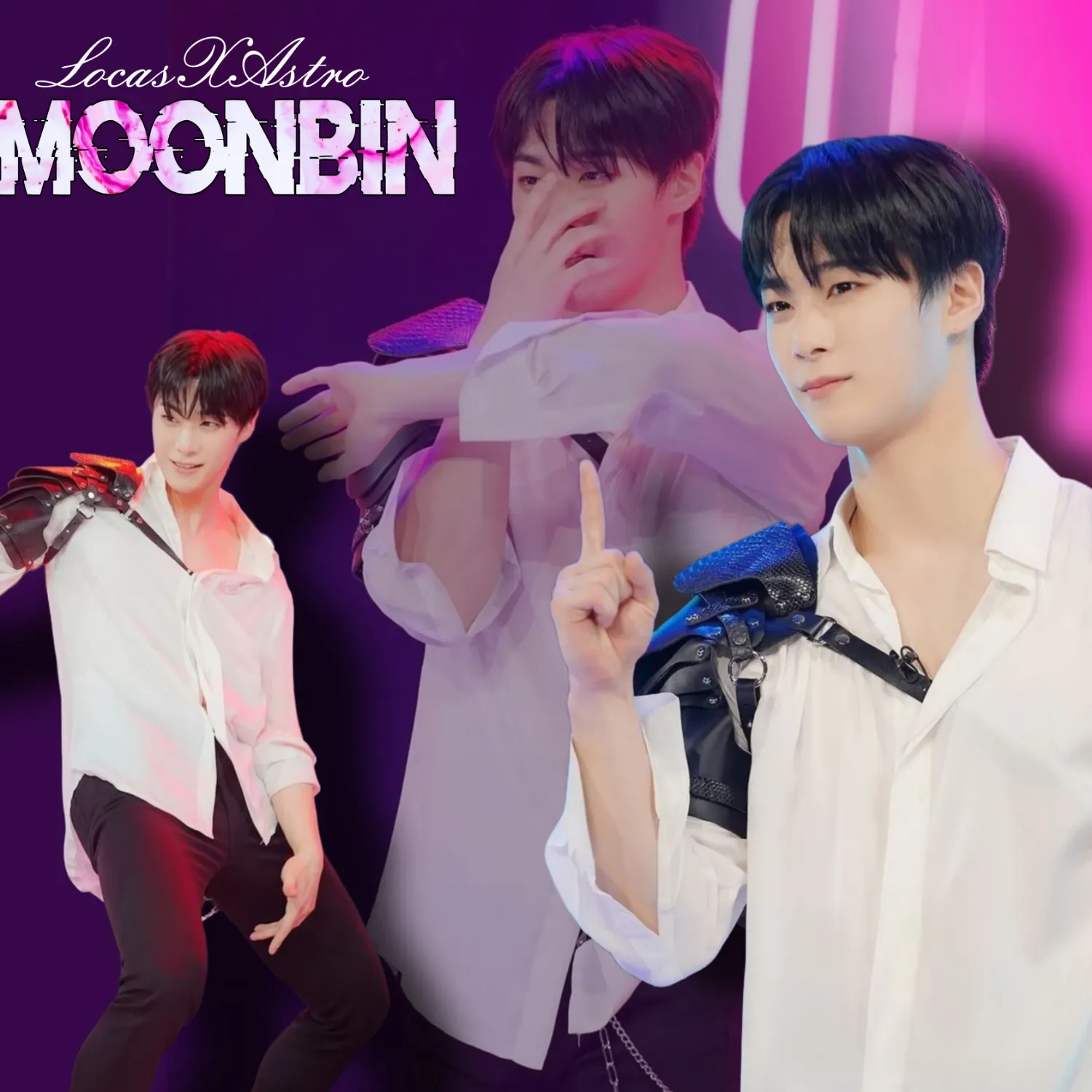Recent activity shot of Moonbin (ASTRO)