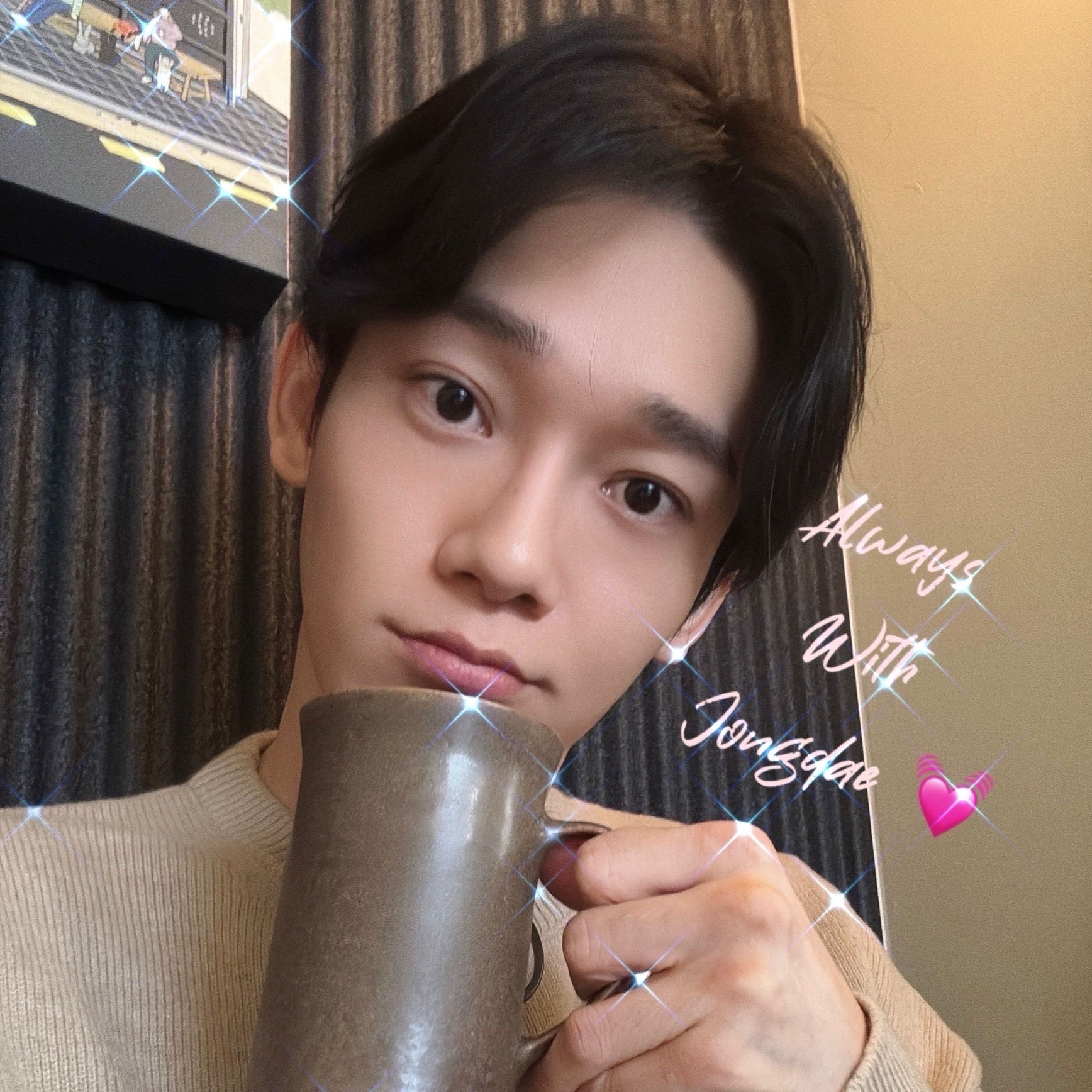 Behind-the-scenes cut of Chen (EXO)