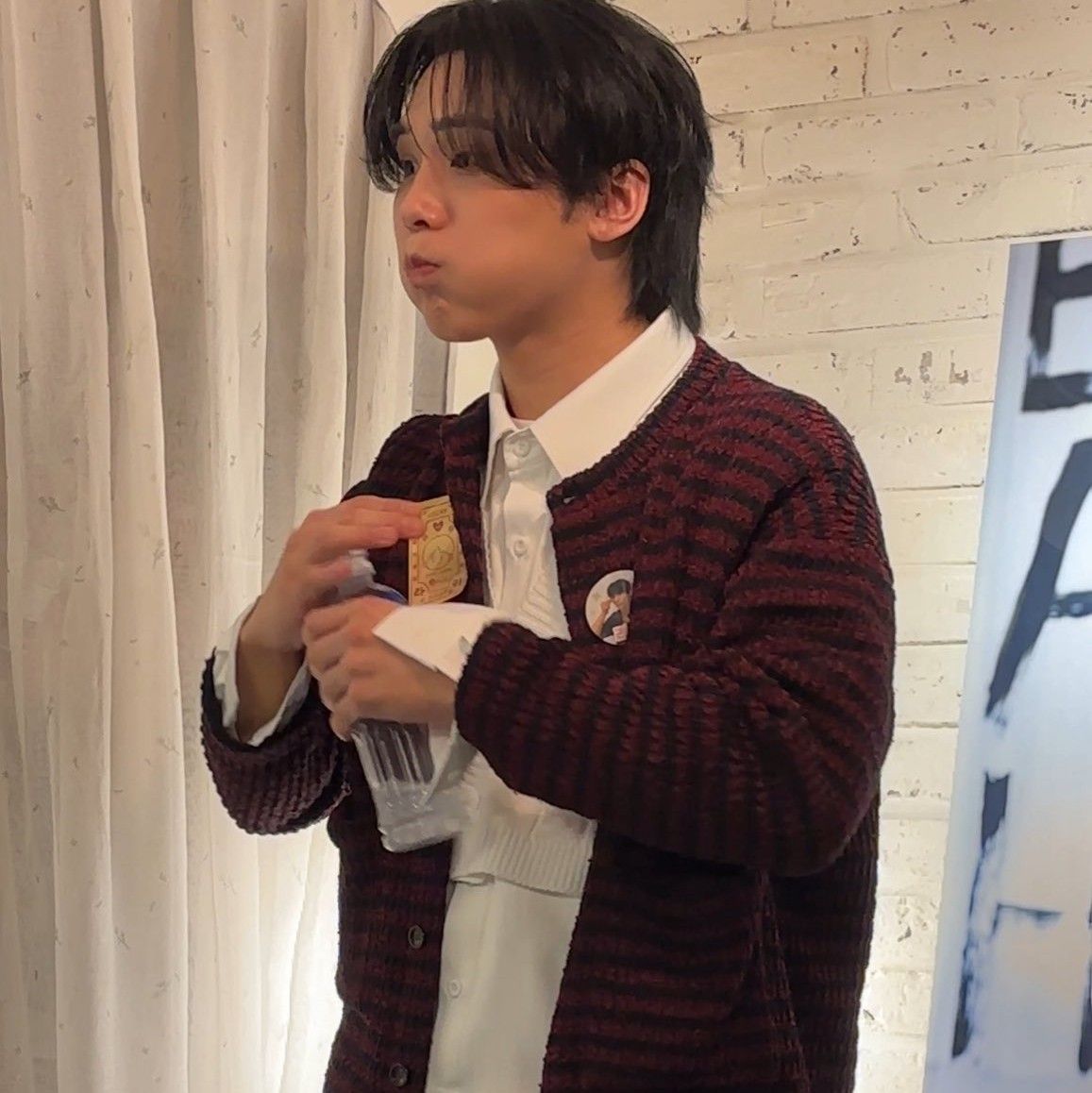 A moment captured by Rocky's fan