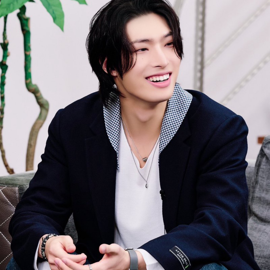 Recent activity shot of Mingi (ATEEZ)