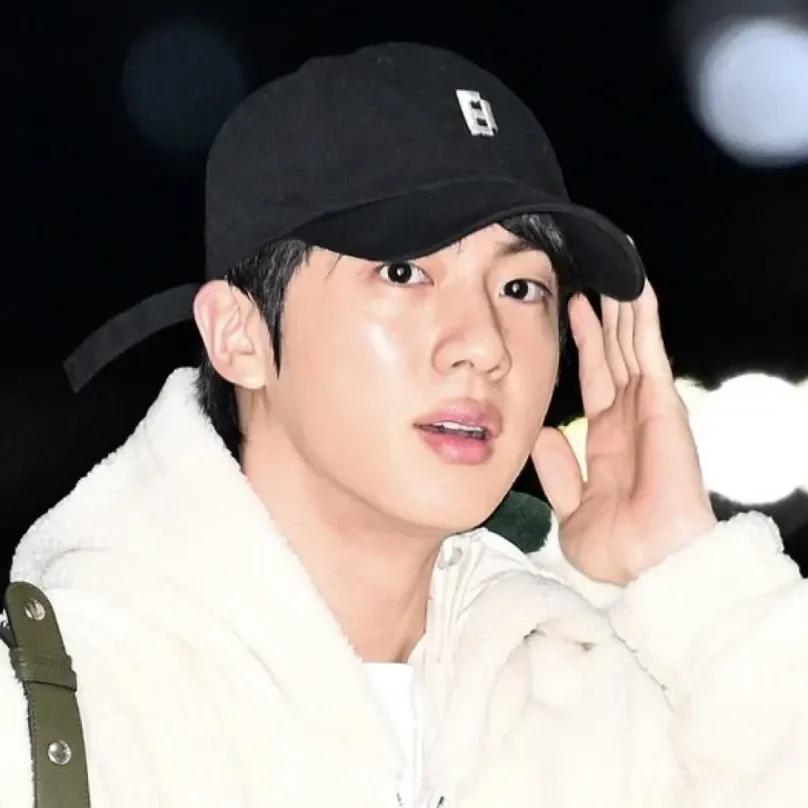 A moment captured by Jin (BTS)'s fan
