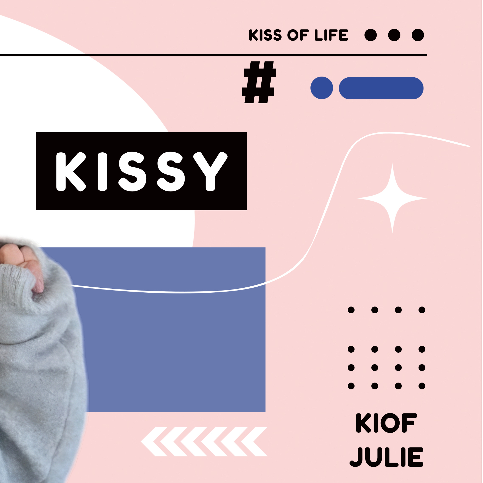 Recent activity shot of Julie (KISS OF LIFE)