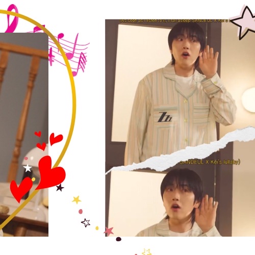 Behind-the-scenes cut of Sandeul (B1A4)