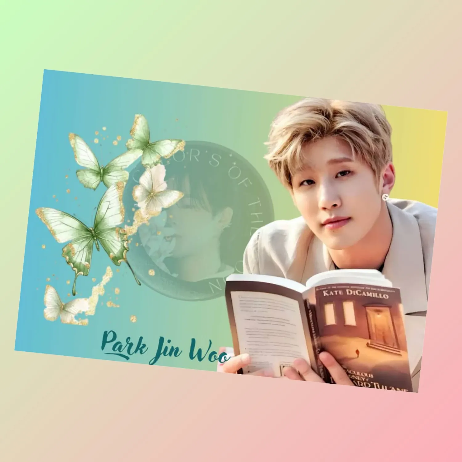 A moment captured by Jinjin (ASTRO)'s fan