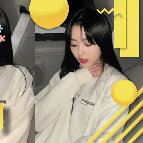 A moment captured by Ji Suyeon's fan