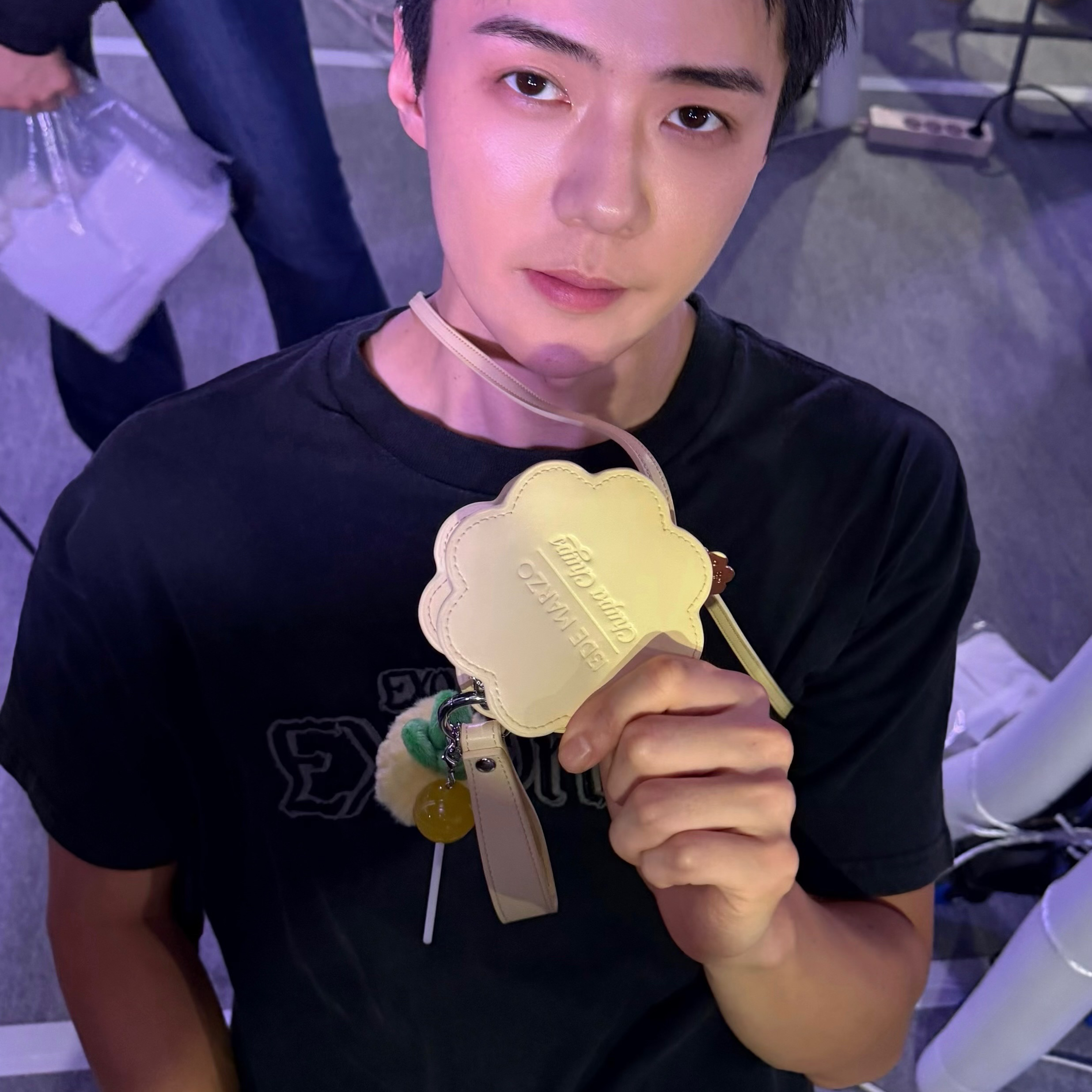 A moment captured by Sehun (EXO)'s fan