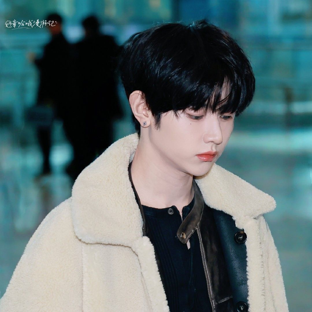 Recent activity shot of Zhang Hao (ZEROBASEONE)