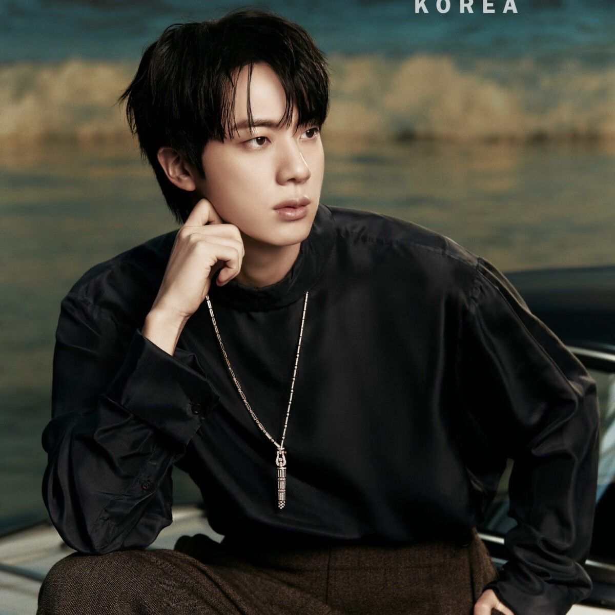 진 (방탄소년단)의 비하인드 컷