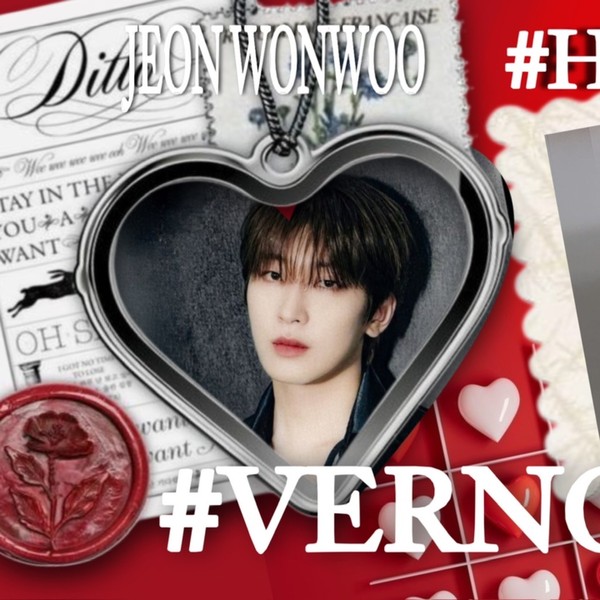 Signature photo of Wonwoo (SEVENTEEN) capturing their charm