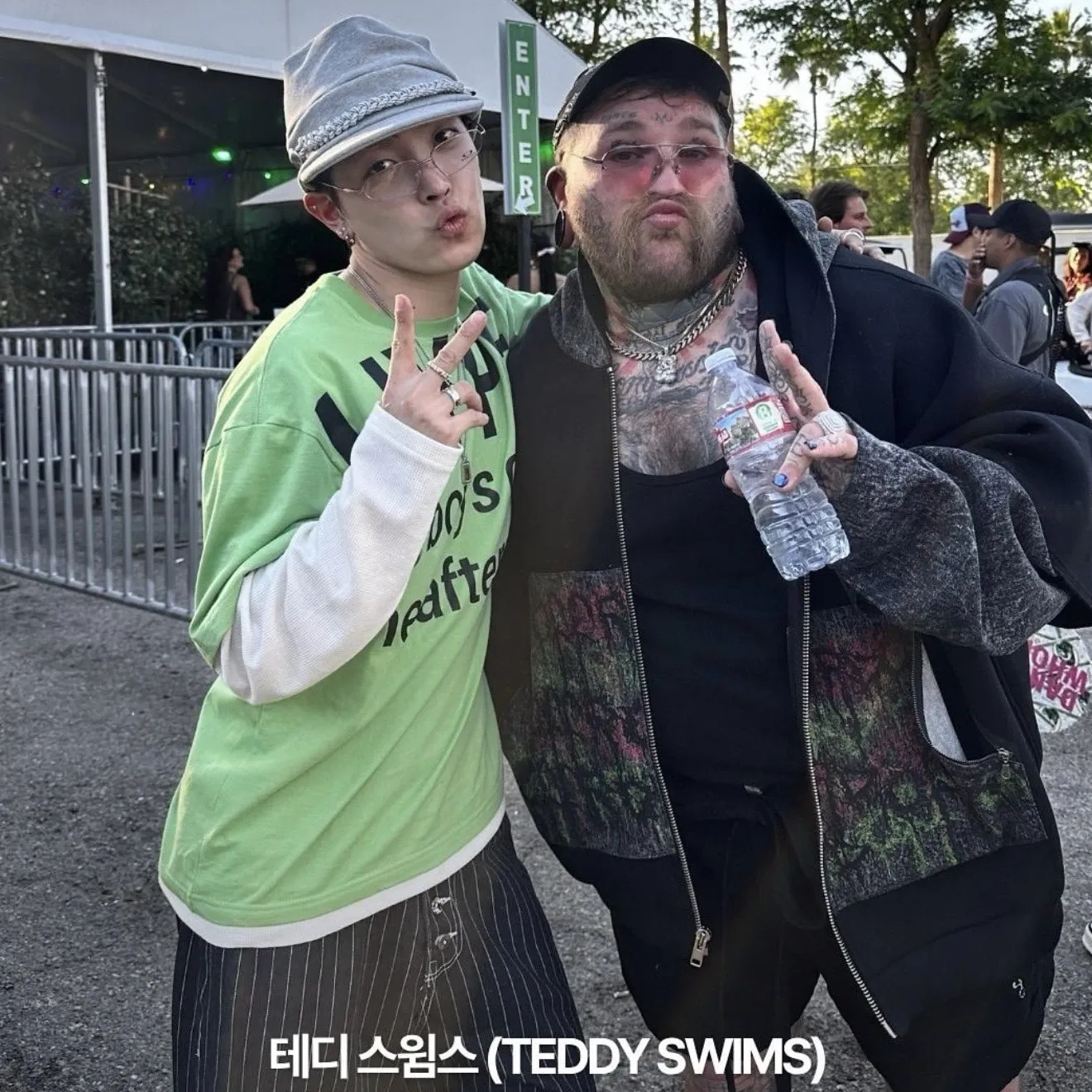 에이티즈의 비하인드 컷