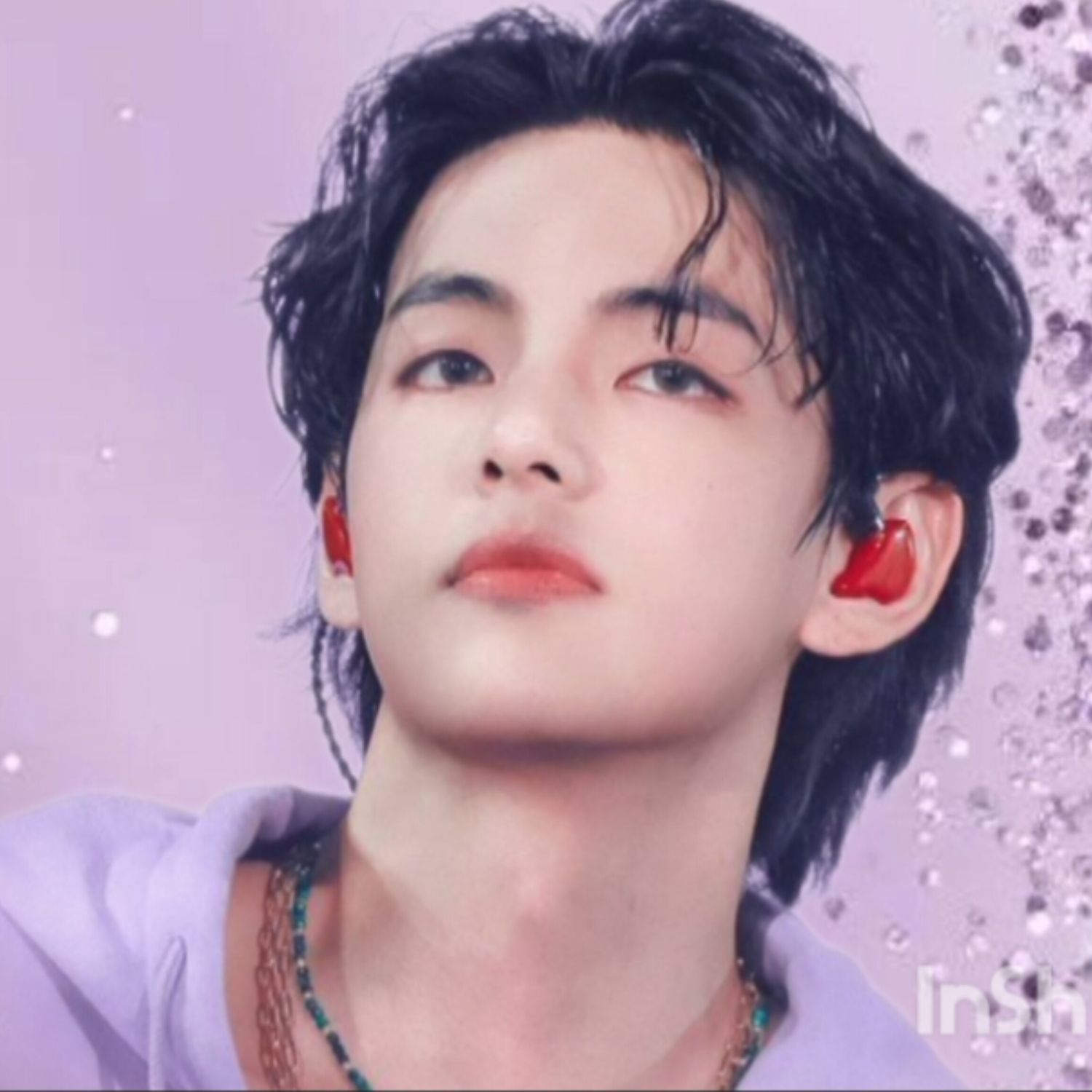 V (防彈少年團)粉絲拍下的瞬間