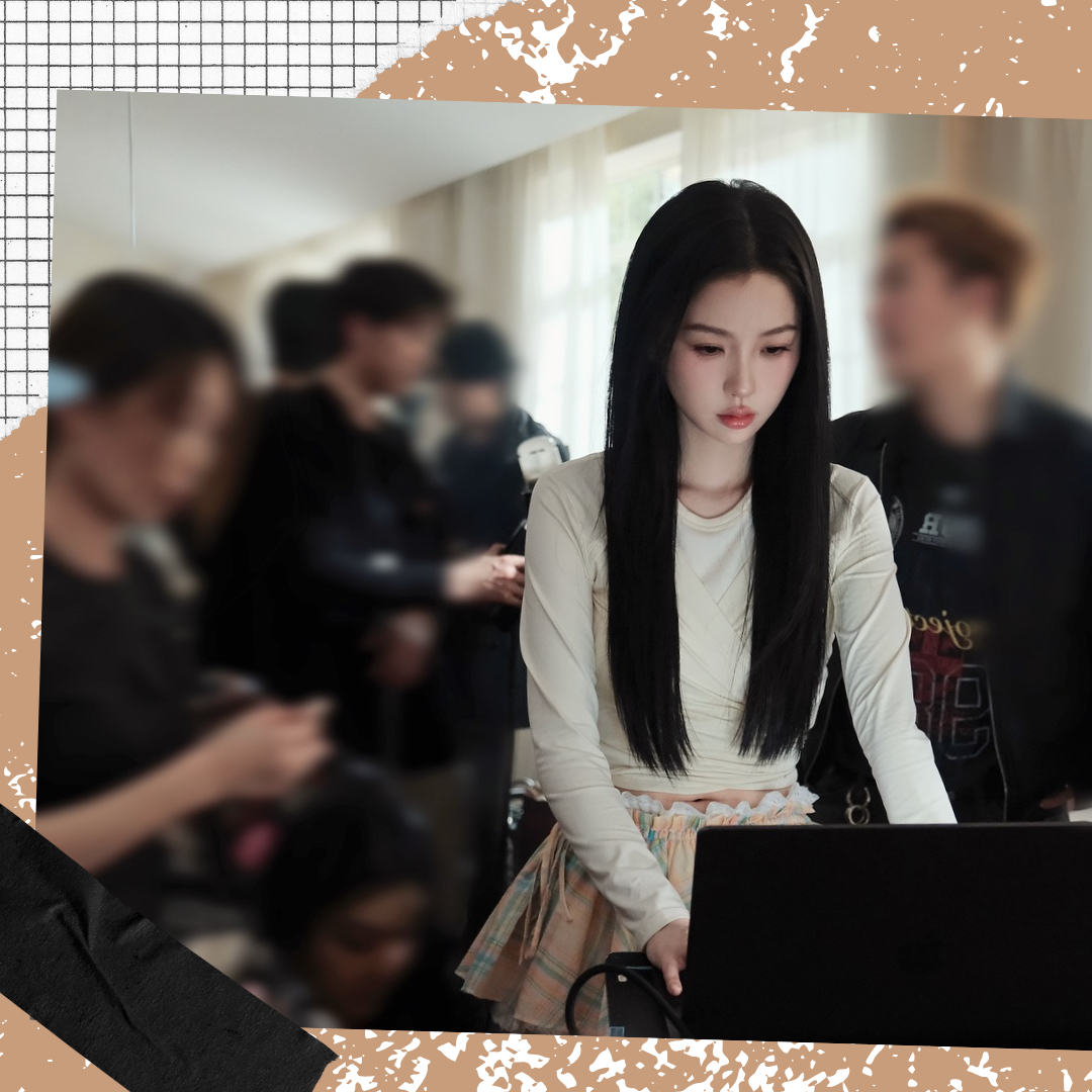 A moment captured by Esther Yu's fan