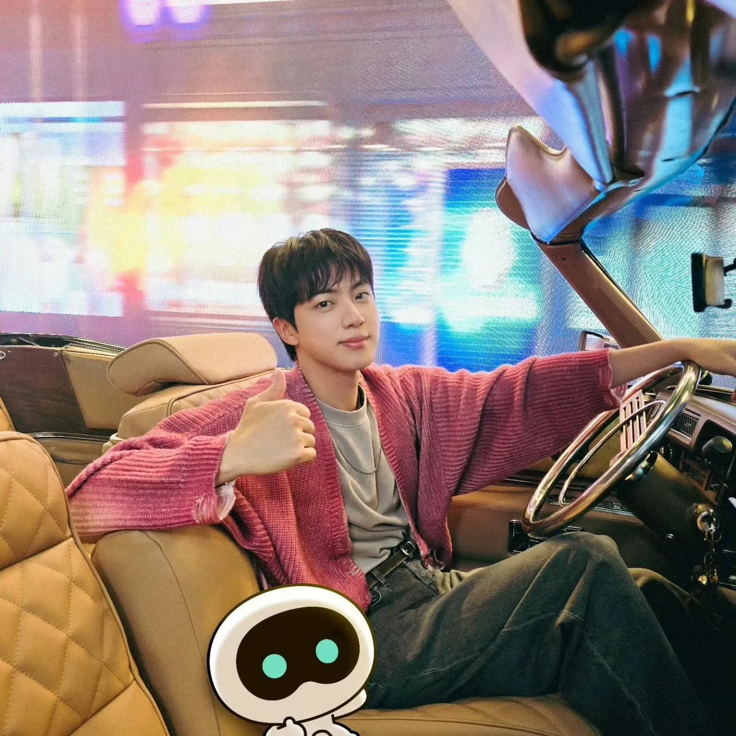 Potret di balik layar Jin (BTS)