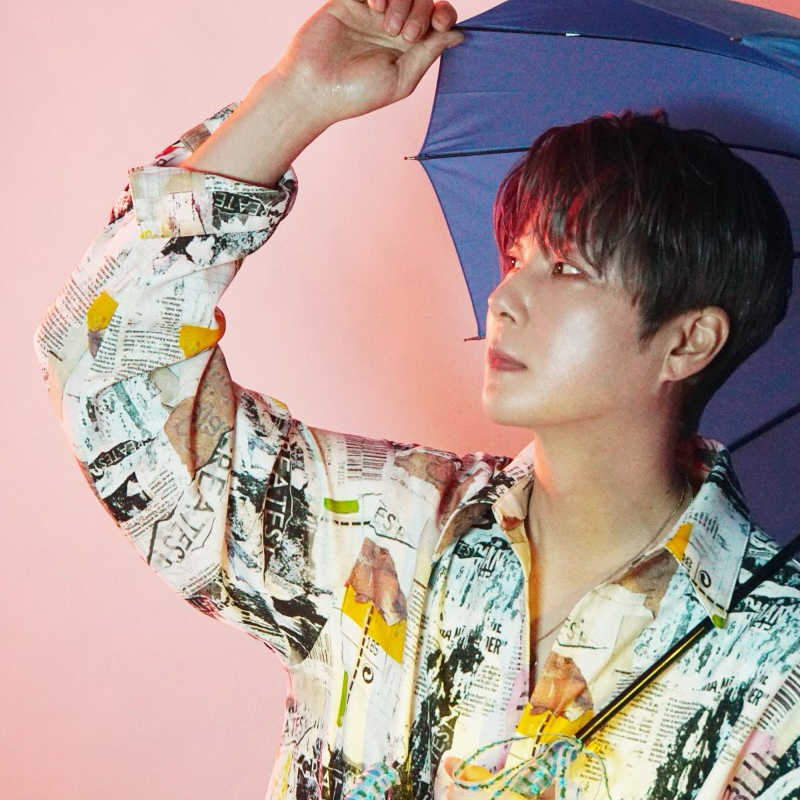 A moment captured by Shin Hyesung (SHINHWA)'s fan