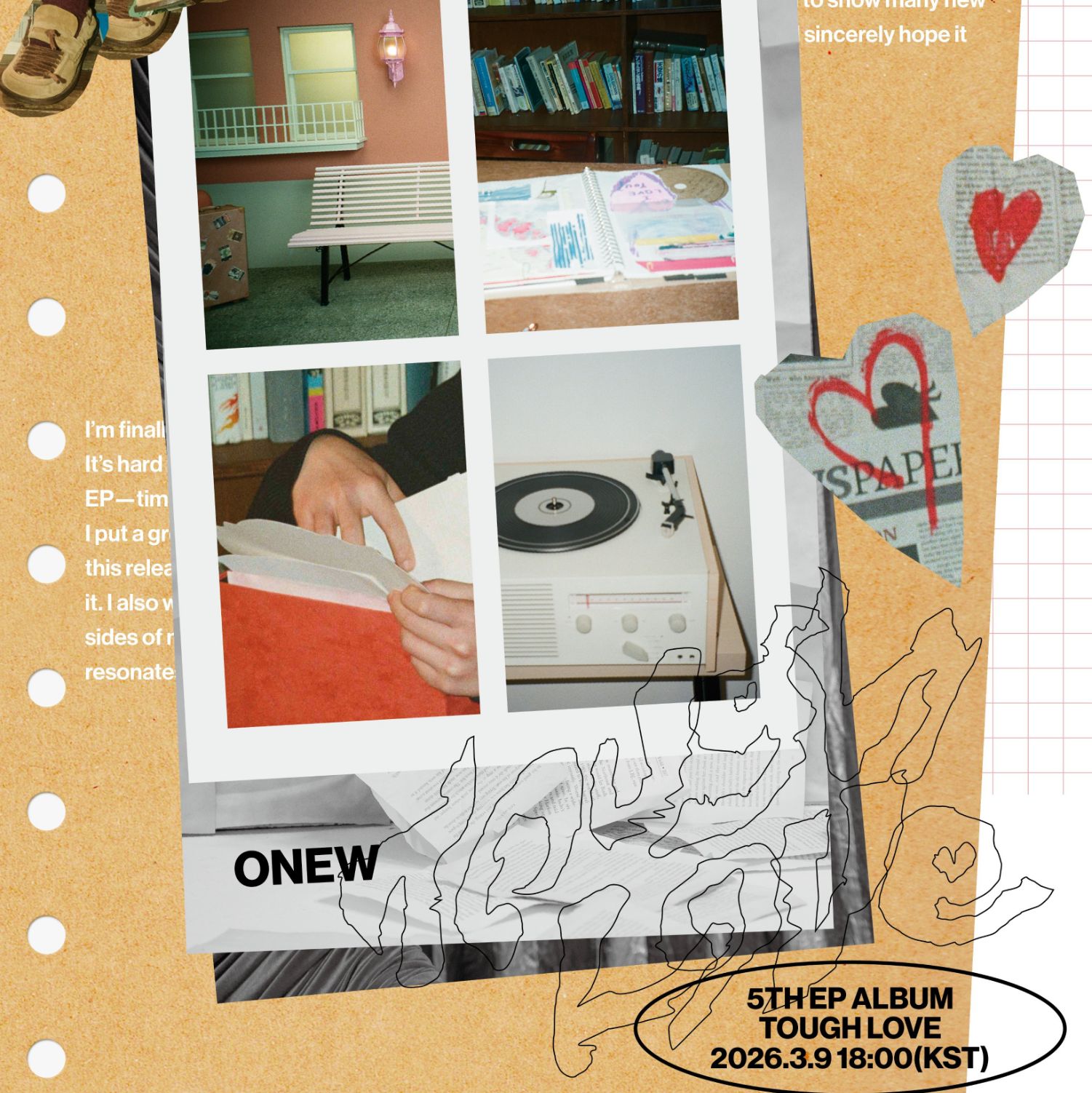 Recent activity shot of Onew (SHINee)