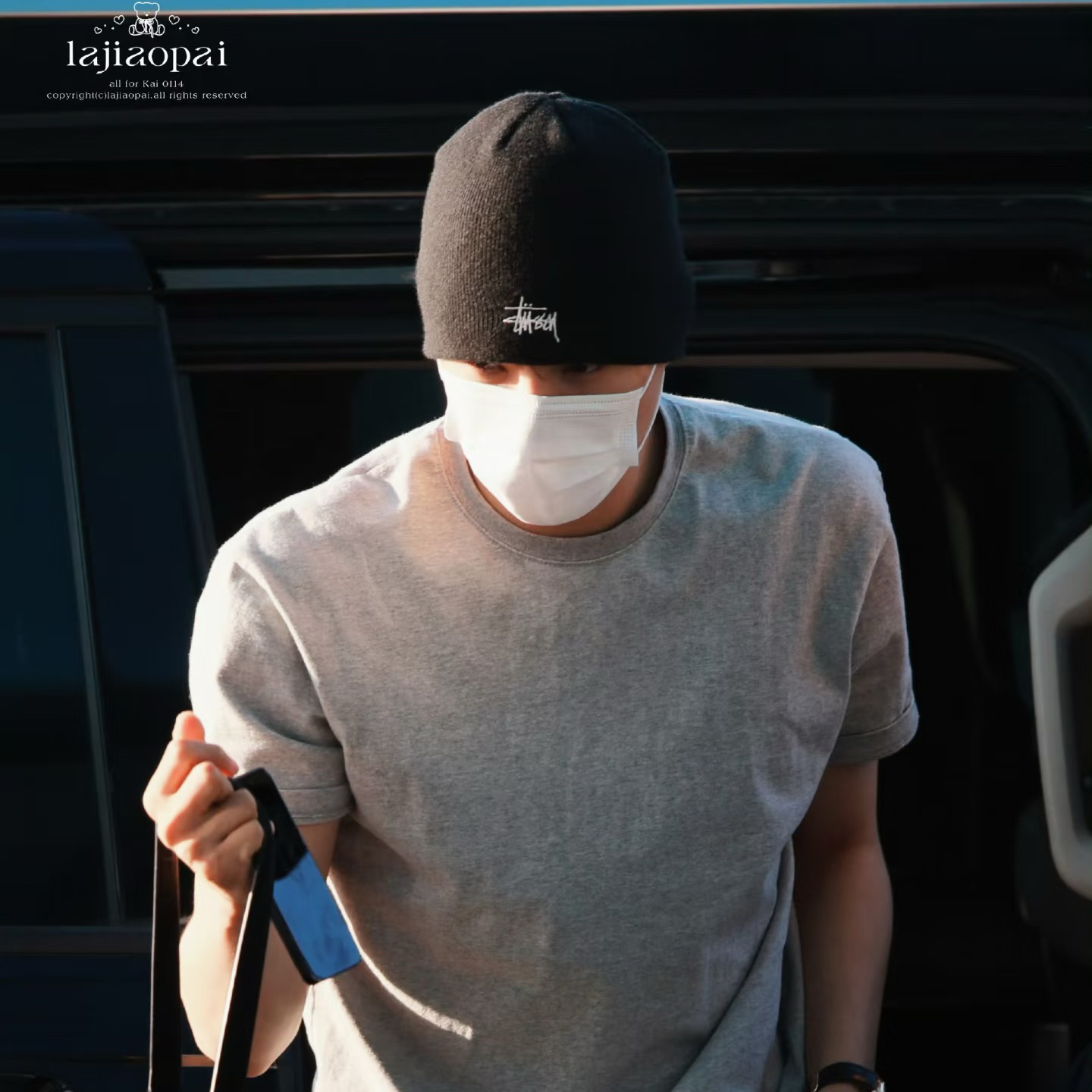 Momen yang diabadikan oleh penggemar Kai (EXO)