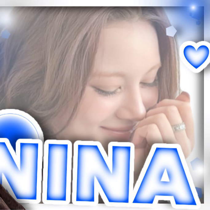 Recent activity shot of Nina (NiziU)