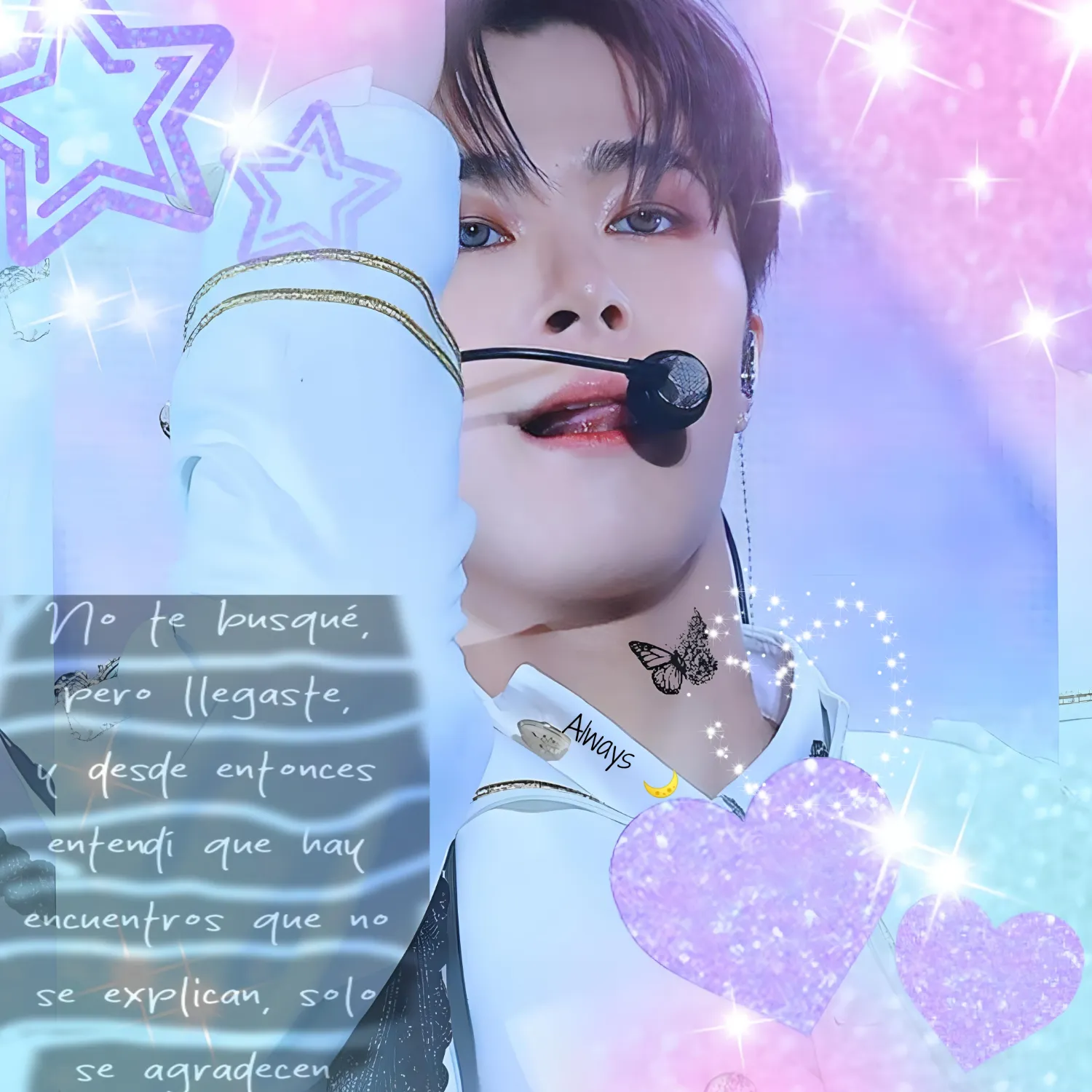 Recent activity shot of Moonbin (ASTRO)