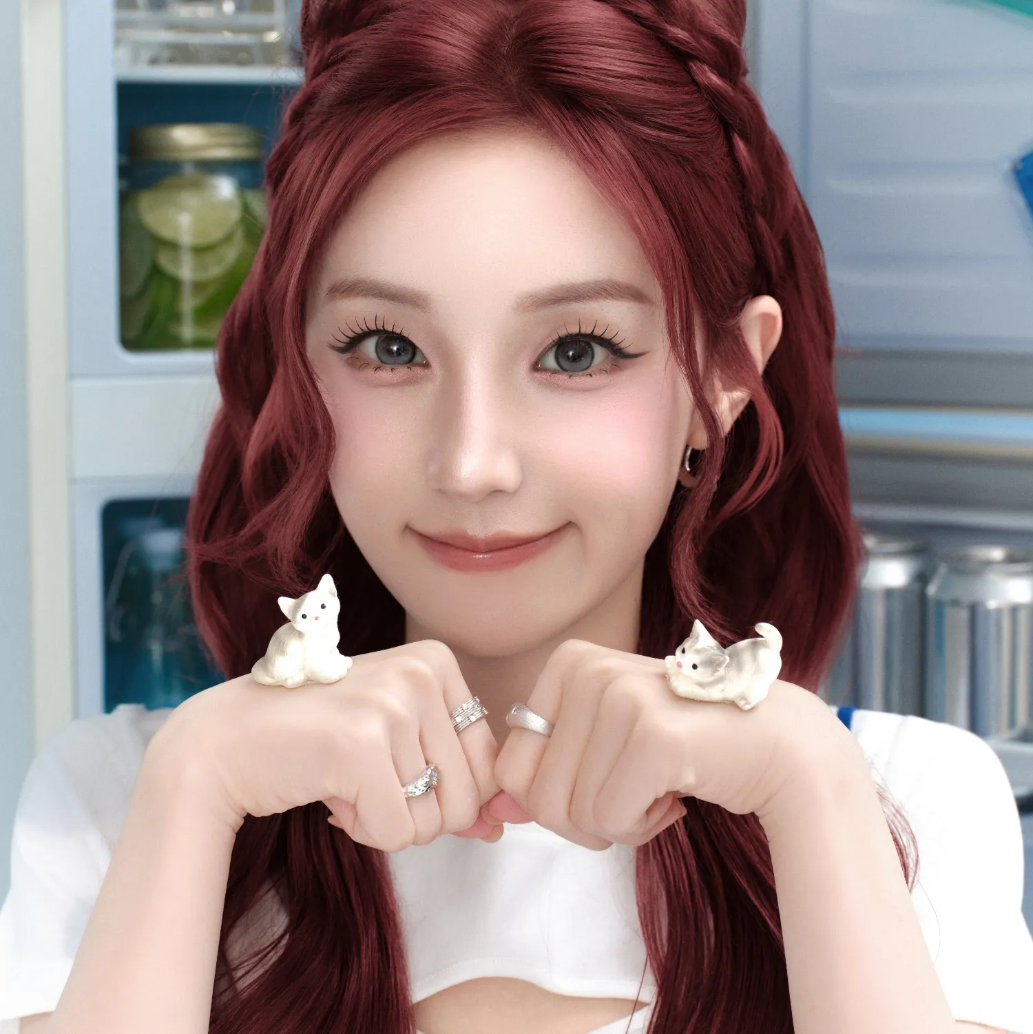 Behind-the-scenes cut of Yuqi (i-dle)