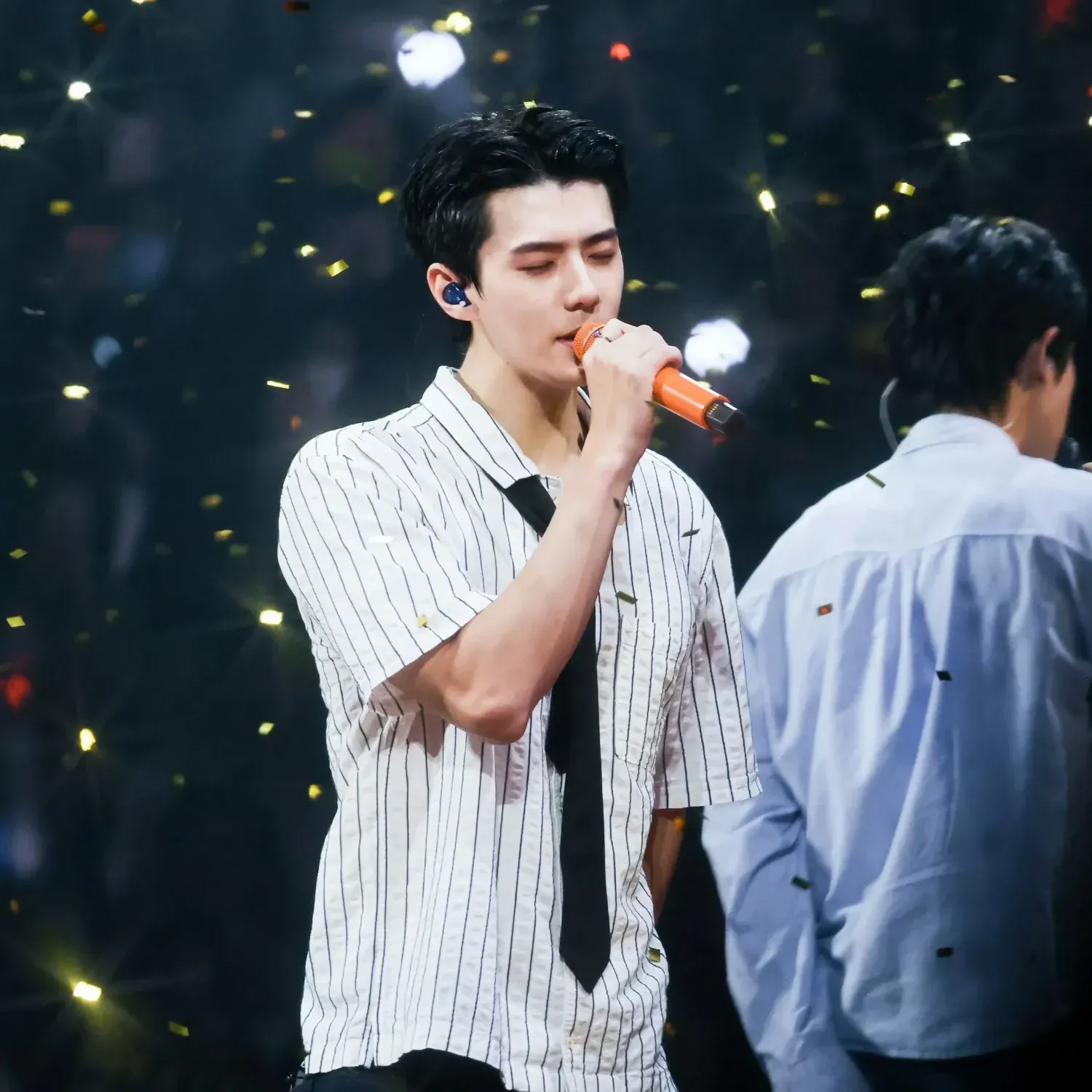 Recent activity shot of Sehun (EXO)