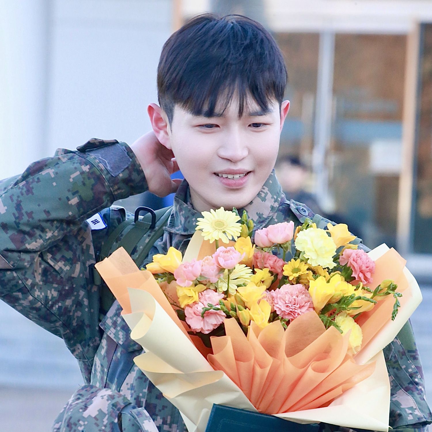 Recent activity shot of Kim Jaehwan