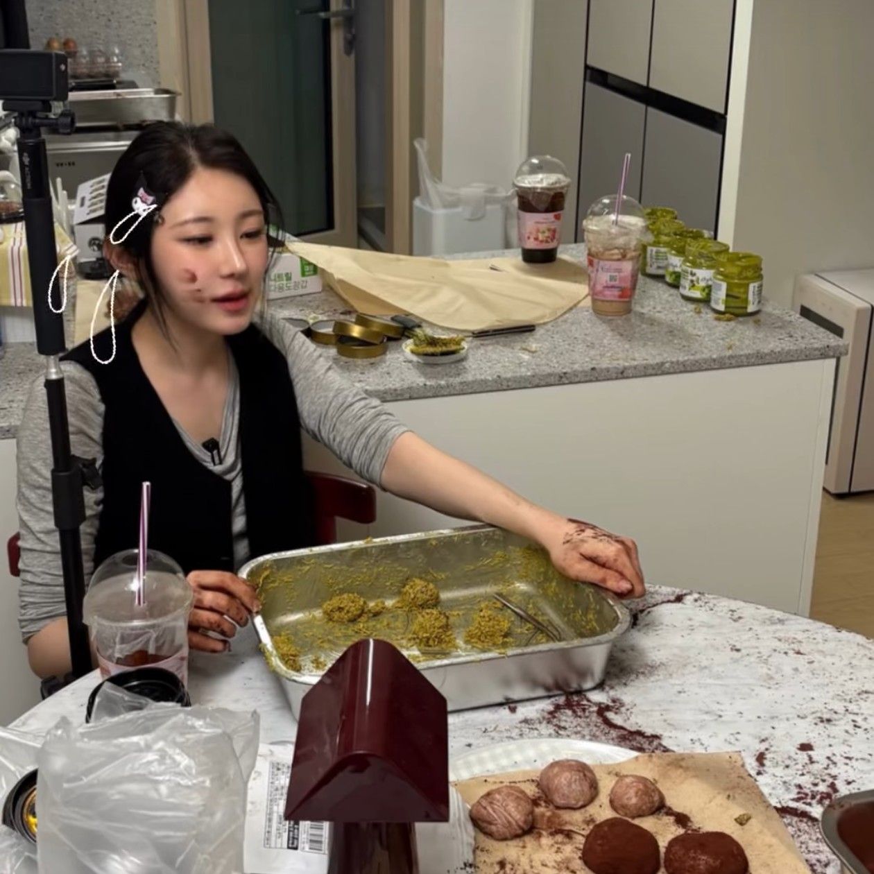 Momen yang diabadikan oleh penggemar Lee Chaeyeon