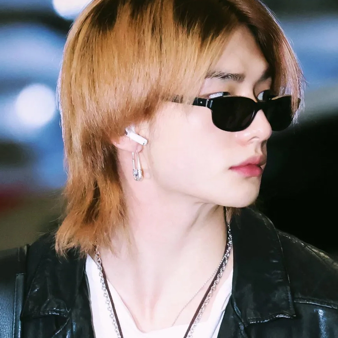 Recent activity shot of Hyunjin (Stray Kids)