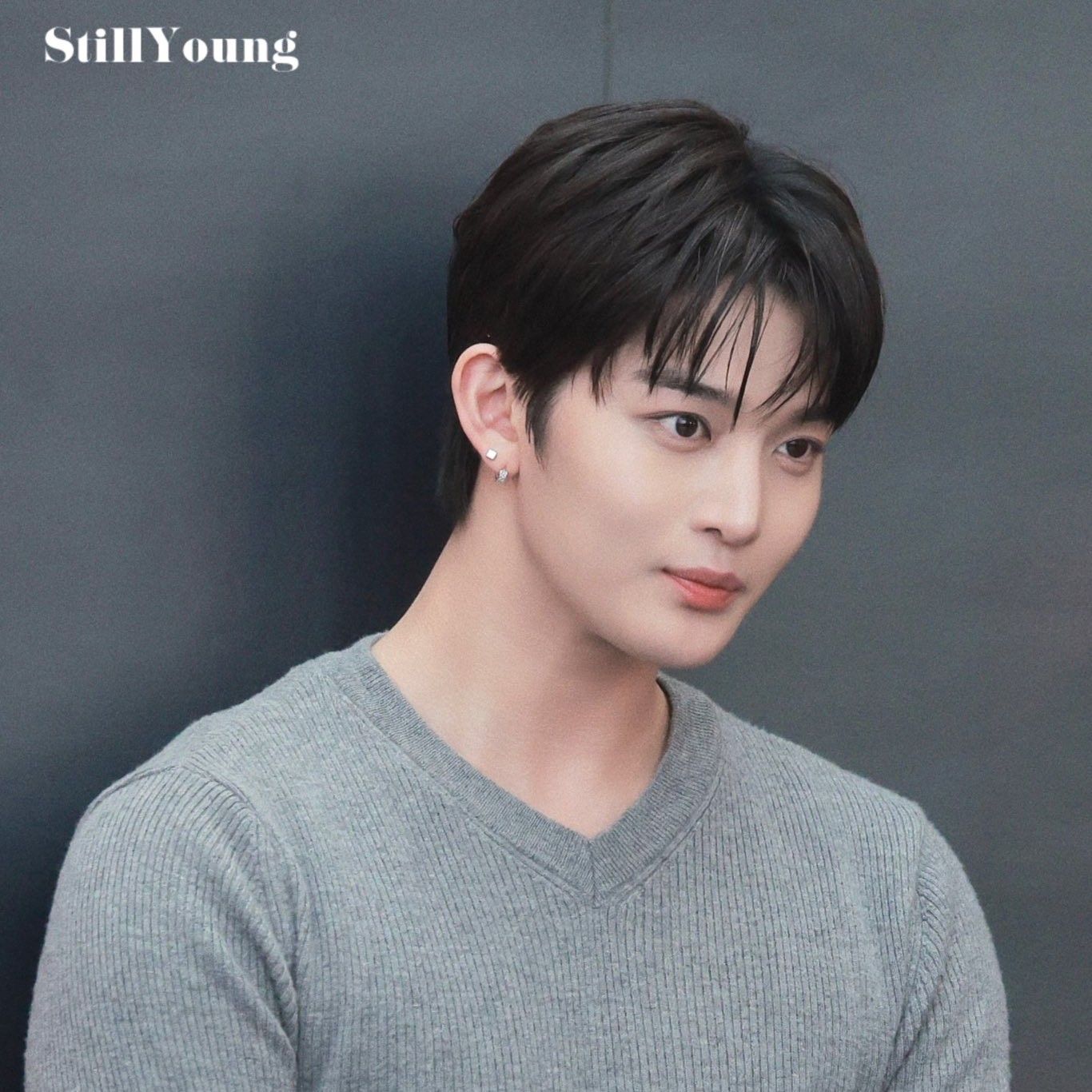 A moment captured by Bae Jinyoung's fan