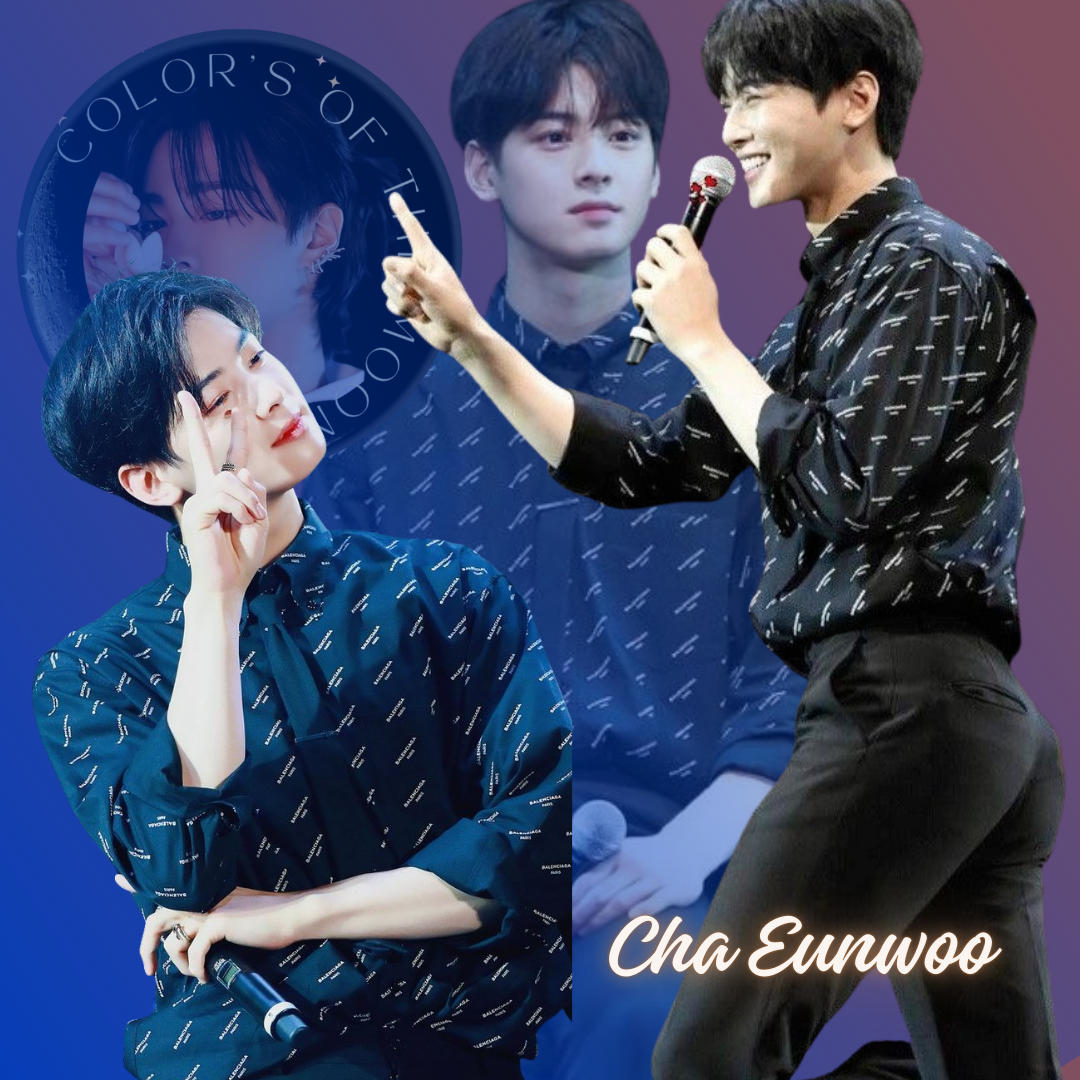 Recent activity shot of Eunwoo (ASTRO)