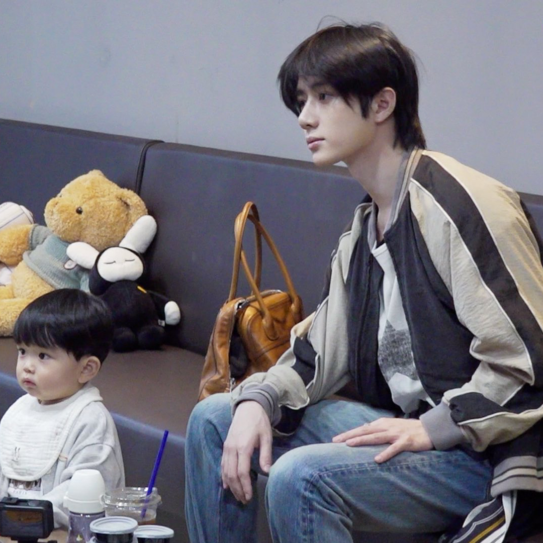 A moment captured by Beomgyu (TOMORROW X TOGETHER)'s fan
