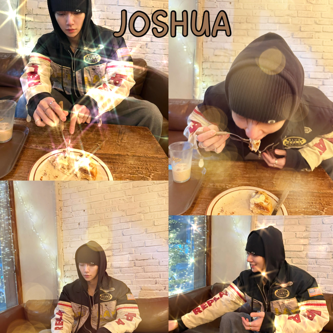 Joshua (SEVENTEEN)粉丝拍下的瞬间