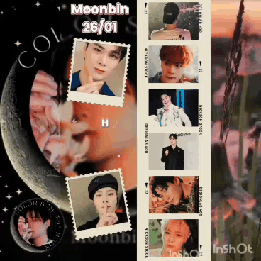 Recent activity shot of Moonbin (ASTRO)