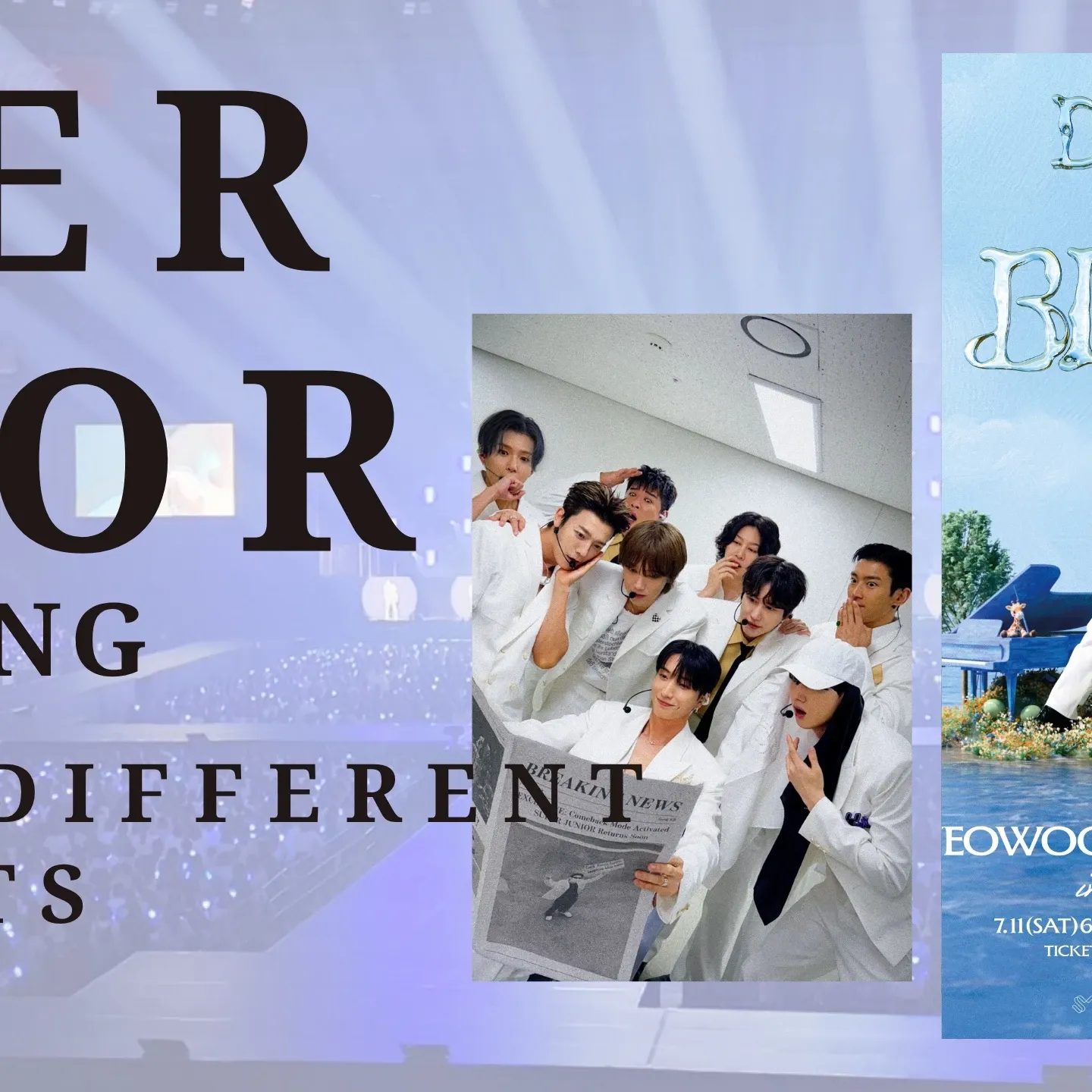 Potret di balik layar Super Junior
