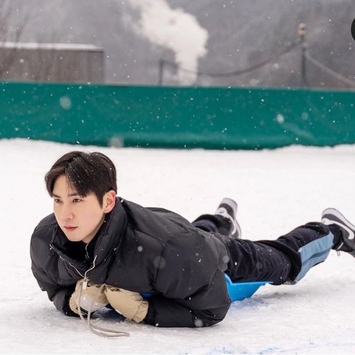 A moment captured by Shinwon (PENTAGON)'s fan