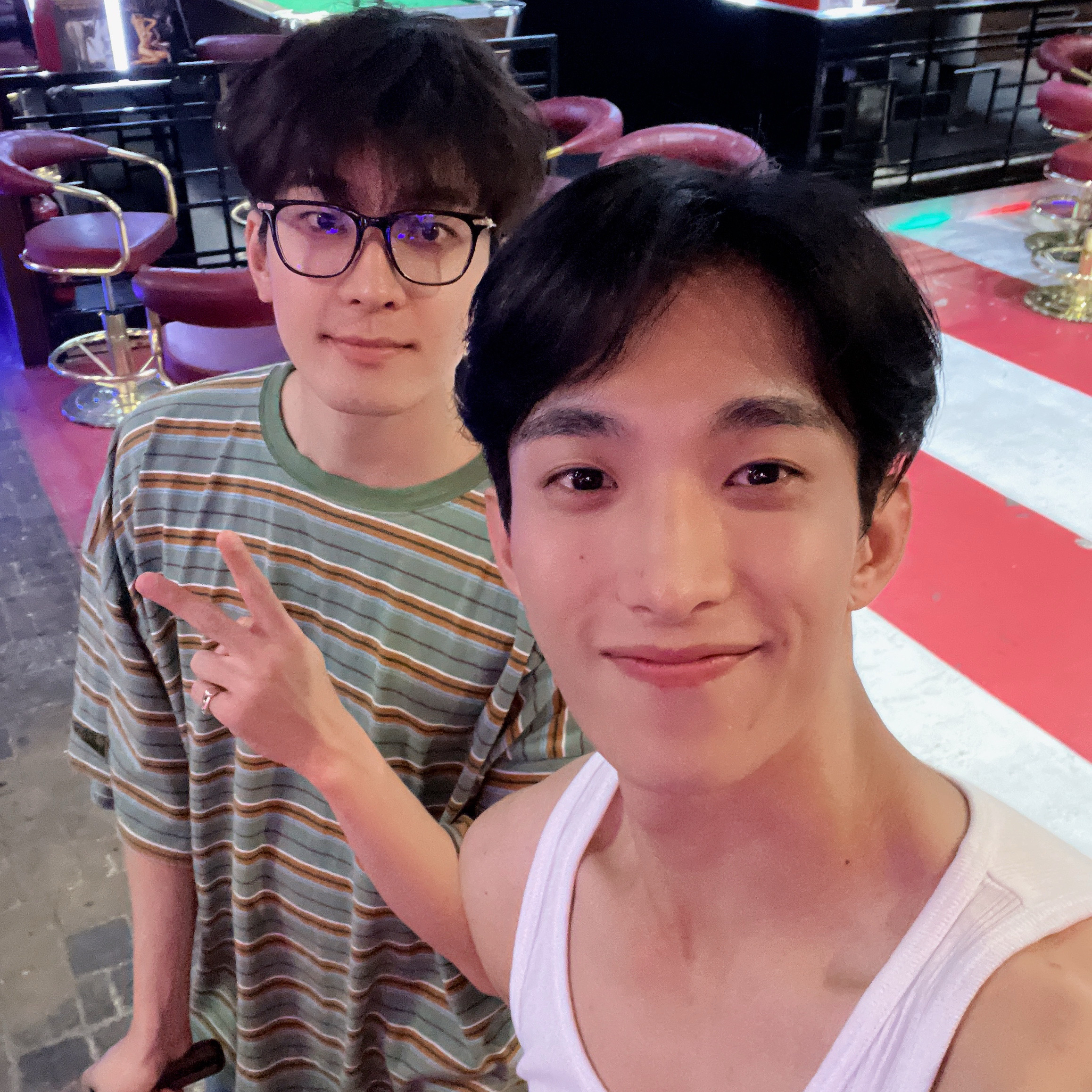 A moment captured by SEVENTEEN's fan