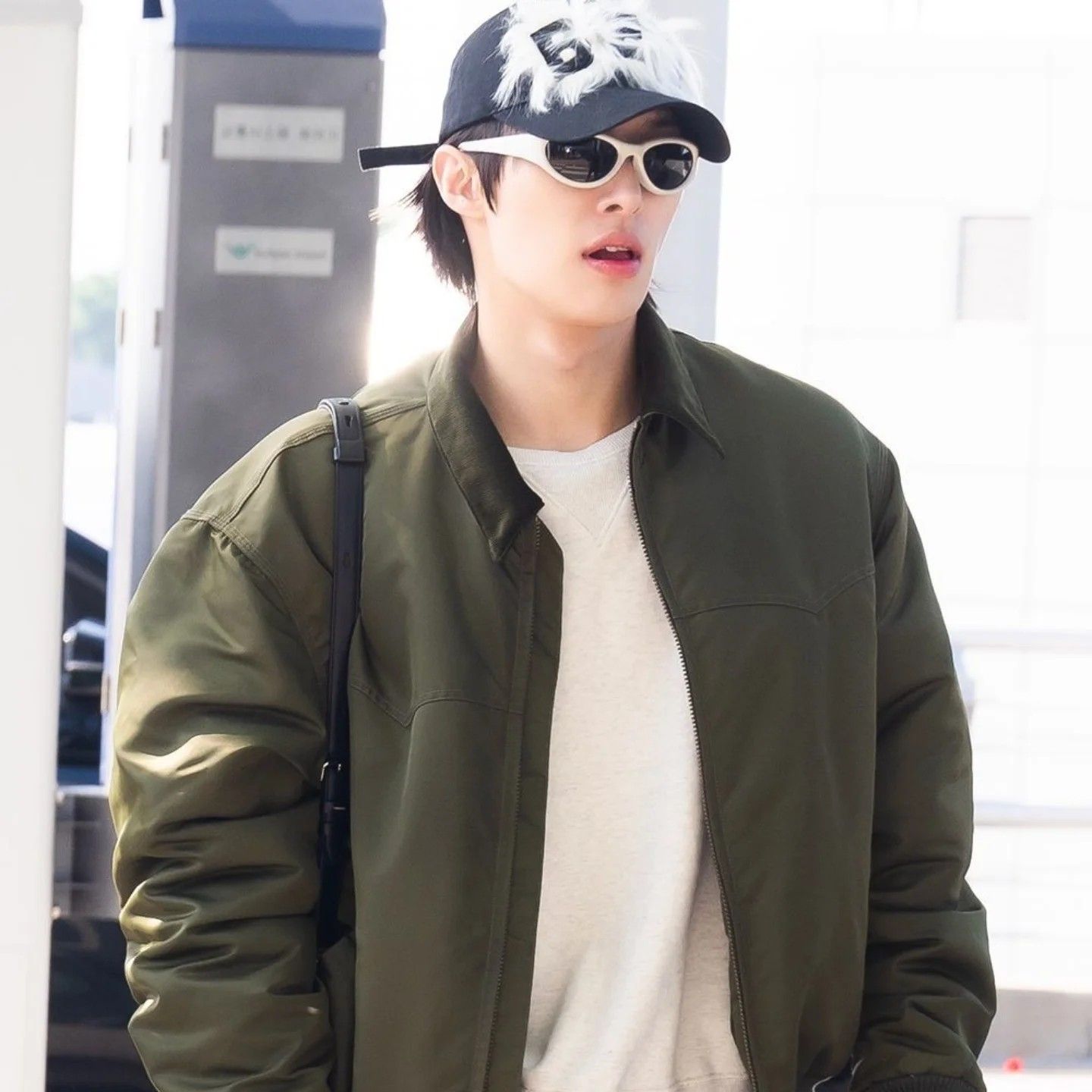 Recent activity shot of Mingi (ATEEZ)