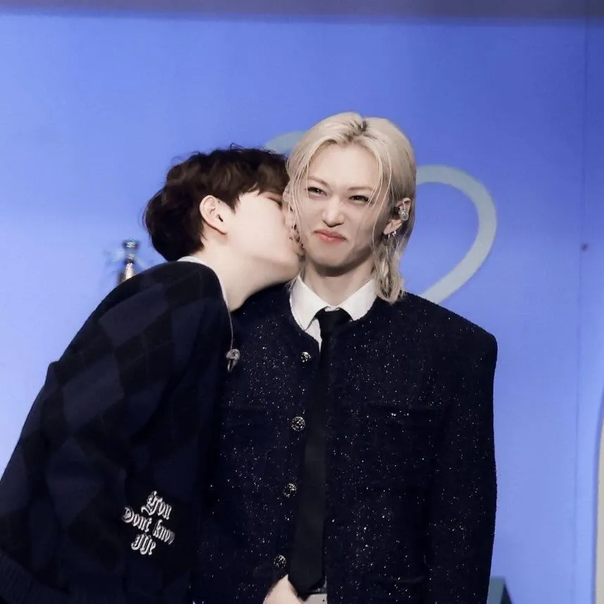 A moment captured by Felix (Stray Kids)'s fan