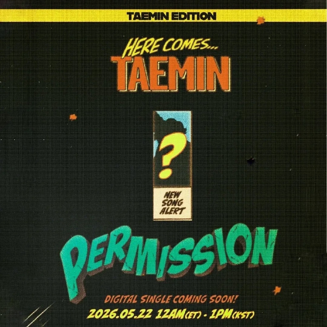 Behind-the-scenes cut of Taemin (SHINee)